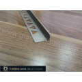 Matt Gold L Shape Tile Trim for 8mm, 10mm, 12mm Tile